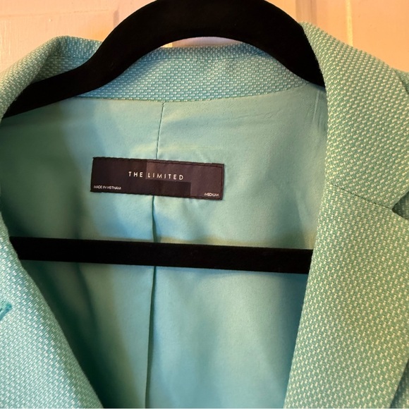 The Limited Blue Blazer Classic Notched Lapel Tailored Fit - Picture 4 of 12
